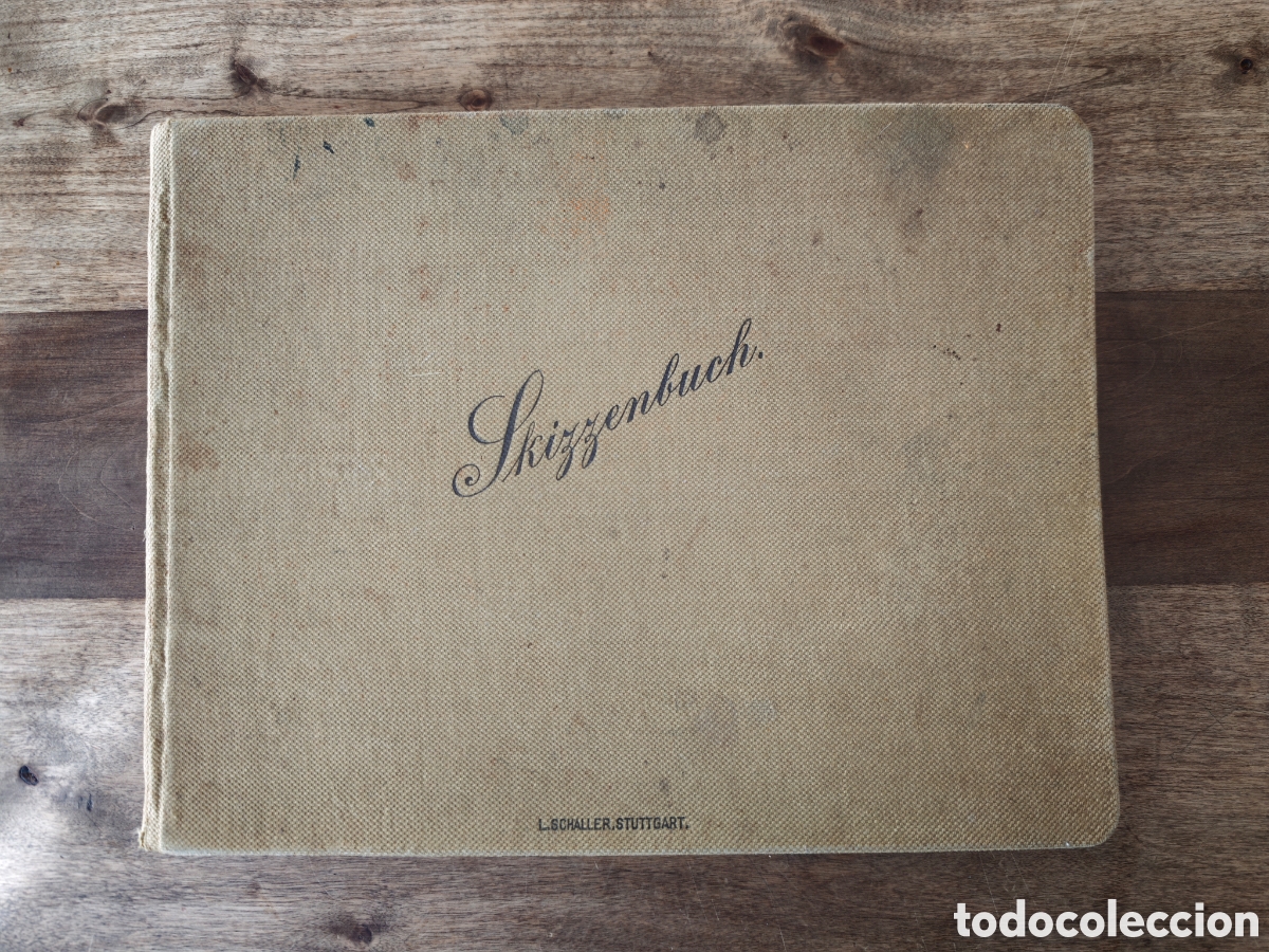 Arte: &Aacute;lbum de Dibujos. Bocetos. An&oacute;nimo. Alemania. Principios siglo XX. Original. Skizzenbuch. Cuentos.