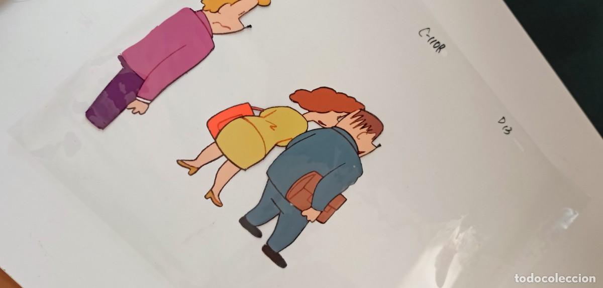 Arte: Acetato Mariscal de animaci&oacute;n original (Production Cel) - Estudio Javier Mariscal - A&ntilde;os 90 Cobi