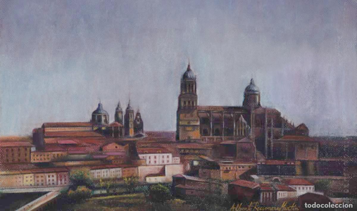 Arte: Ilustraci&oacute;n original a pastel de Salamanca