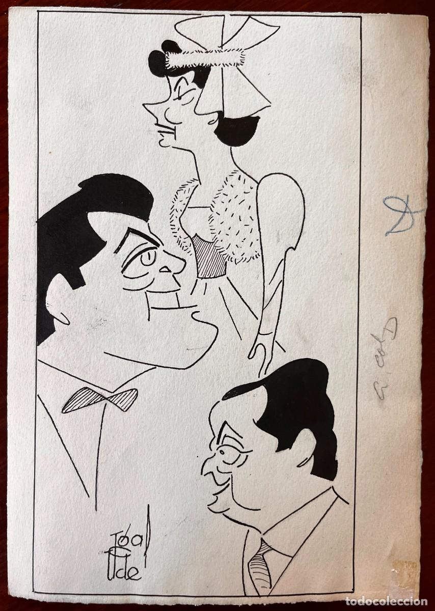 Arte: FRANCISCO UGALDE, CARICATURA ORIGINAL, ELVIRA NORIEGA, ANTONIO CASAL Y LEANDRO NAVARRO, SEC