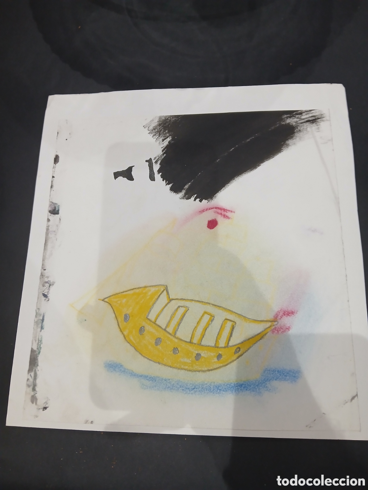 Arte: Dibujo original sin identificar