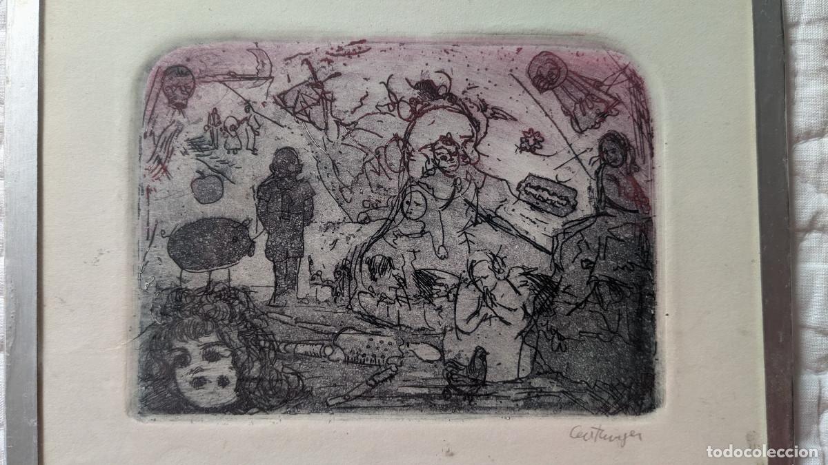 Arte: Juan Casta&ntilde;er Pay&aacute;:dibujo pluma y tinta 1970