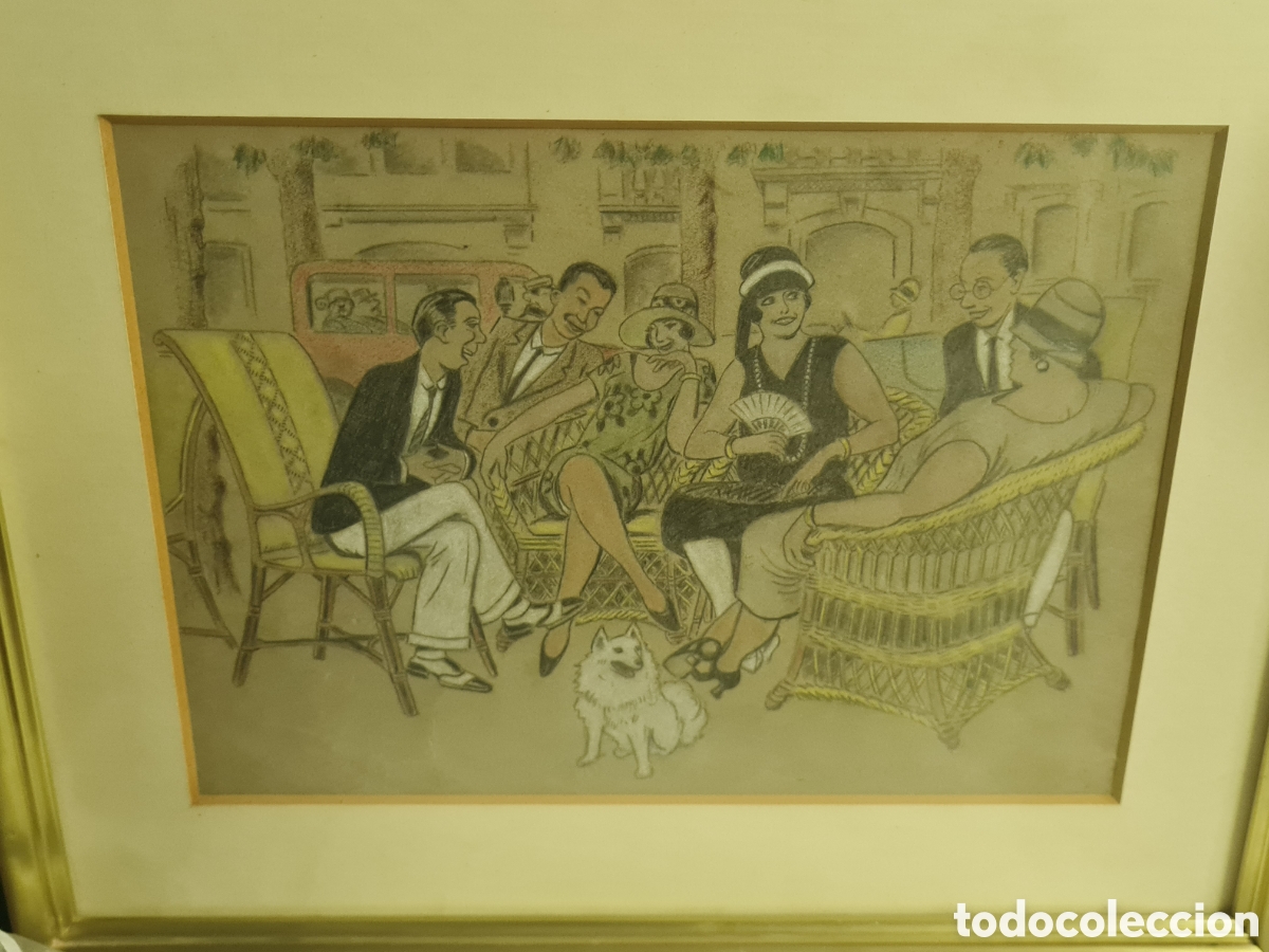 Kunst: Dibujo contempor&aacute;neo de Opisso