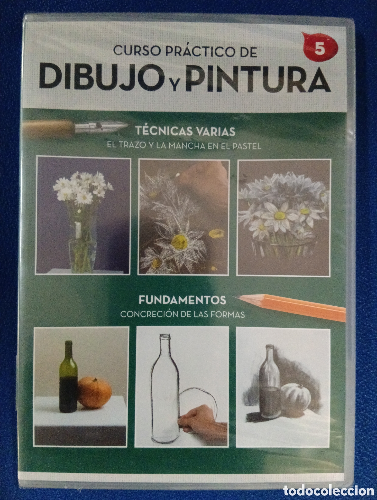 Arte: Curso pr&aacute;ctico de Dibujo y pintura. Fundamentos.Tecnicas varias Tomo 5