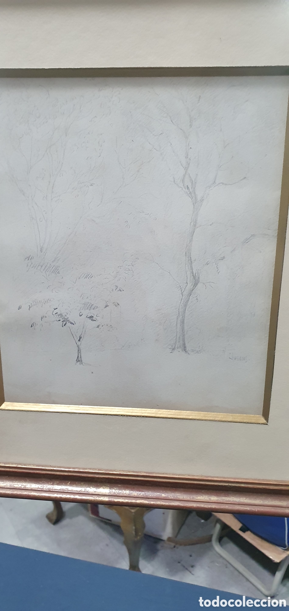 Arte: Dibujo a l&aacute;piz Francisco Llorens. (L135)