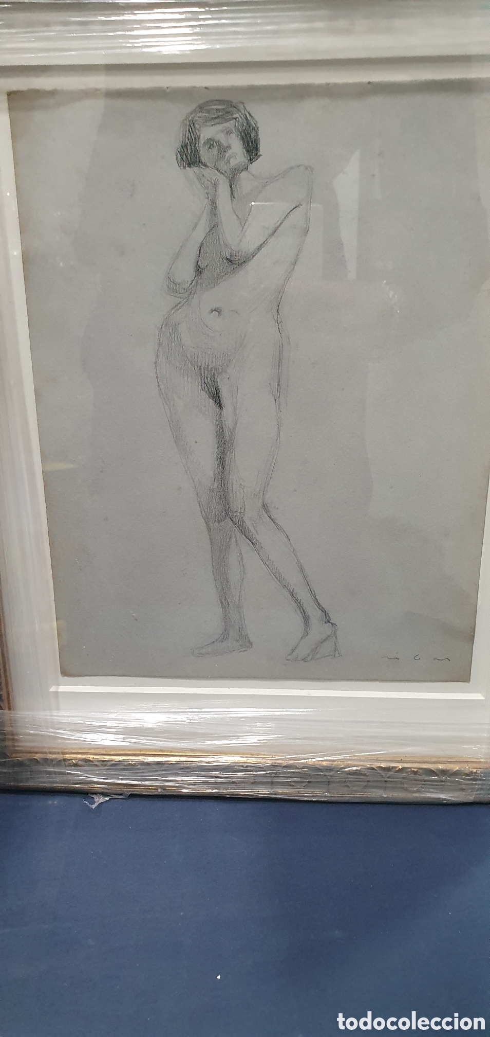 Arte: Federico Ribas Montenegro. Dibujo a l&aacute;piz. (L135)