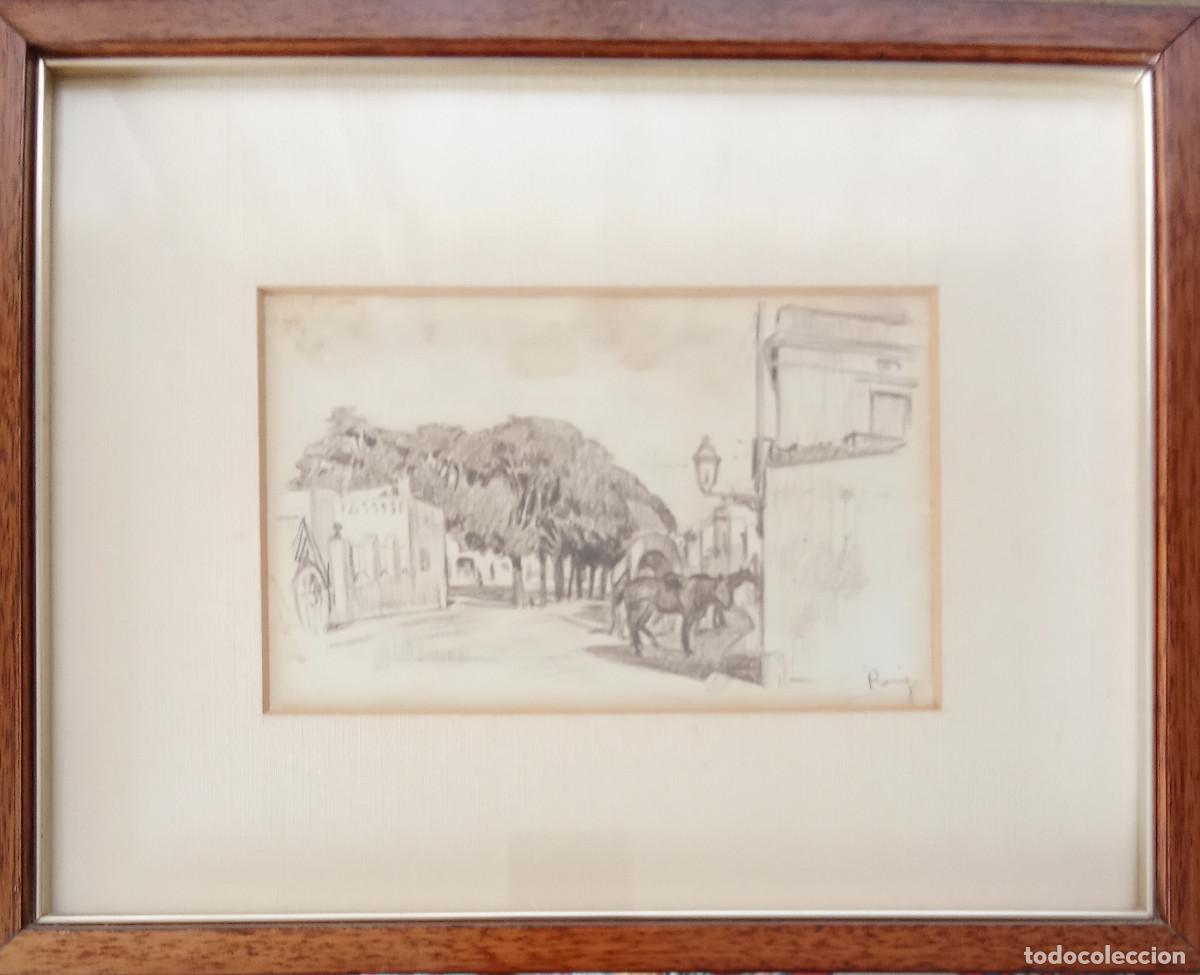 Art: PAU ROIG CISA - CALLE ARBOLADA- A&Ntilde;O 1939-