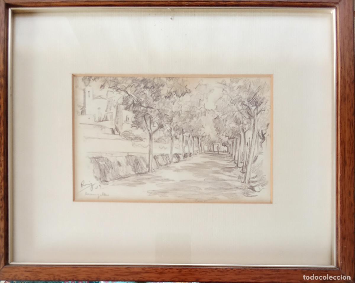 Art: PAU ROIG CISA - CALLE ARBOLADA- A&Ntilde;O 1939-