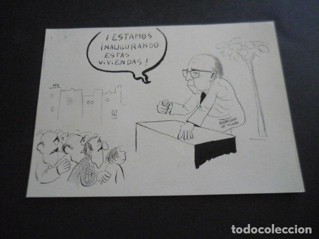Arte: TIRA COMICA DEL ILUSTRADOR NAVAS DIBUJO ORIGINAL 17 X 23 CM