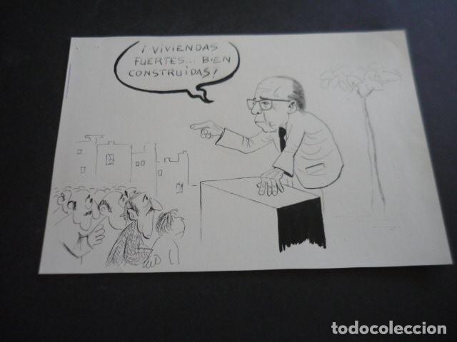 Art: TIRA COMICA DEL ILUSTRADOR NAVAS DIBUJO ORIGINAL 17 X 23 CM