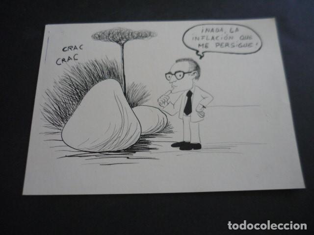 Kunst: TIRA COMICA DEL ILUSTRADOR NAVAS DIBUJO ORIGINAL 17 X 24 CM