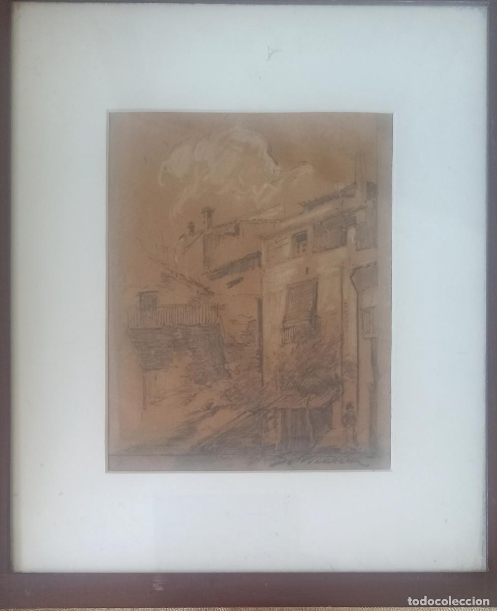 Arte: SEGUNDO MATILLA MARINA - ESCENA URBANA -
