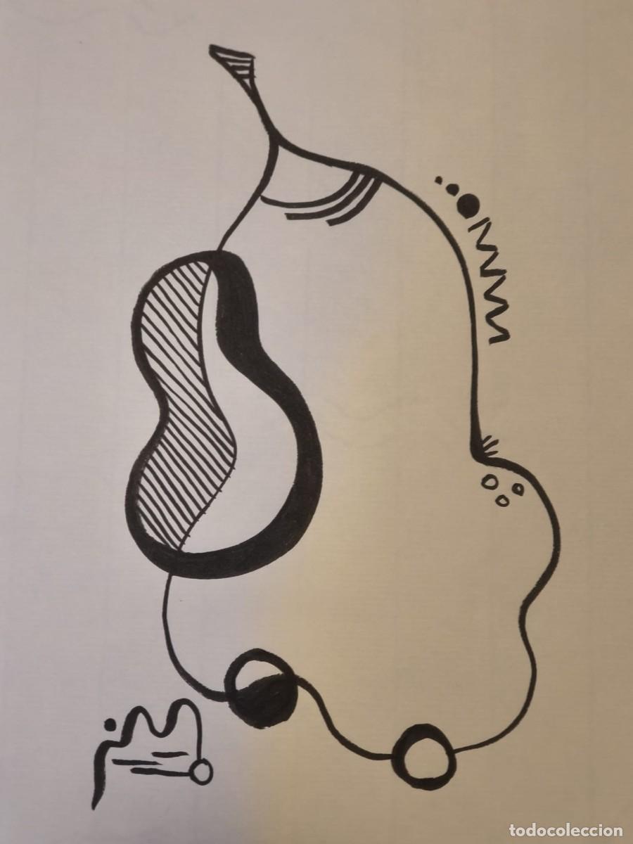 Arte: Original. Tinta sobre papel verjurado. 21x29cm. Sin t&iacute;tulo. Firmado SBLS