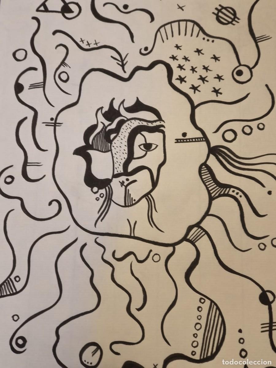 Arte: Original. Tinta sobre papel verjurado. 21x29cm. Sin t&iacute;tulo. Firmado SBLS
