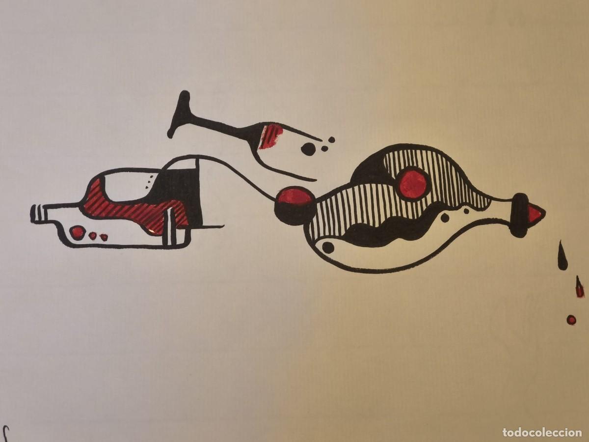 Art: Original. Tinta y acr&iacute;lio sobre papel verjurado. 21x29cm. Sin t&iacute;tulo. Firmado SBLS