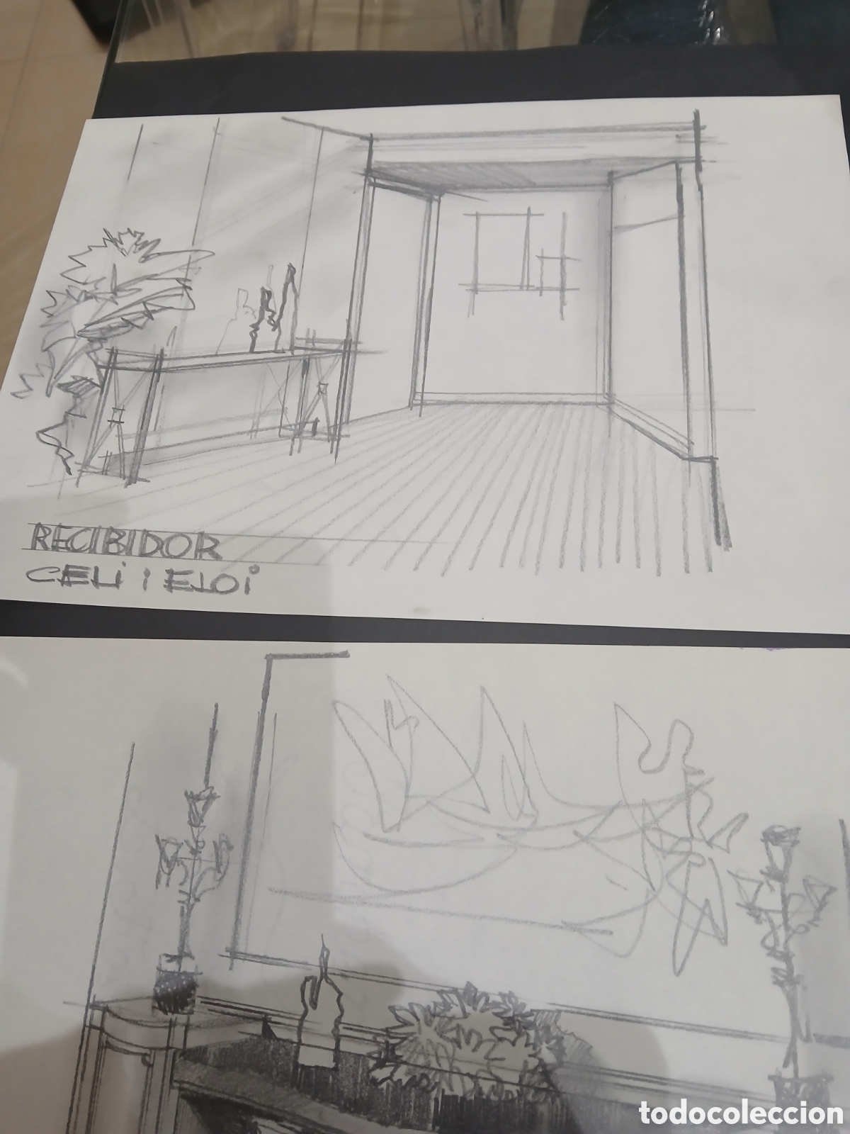 Arte: Lote de 4 dibujos decoracion - Foto 3