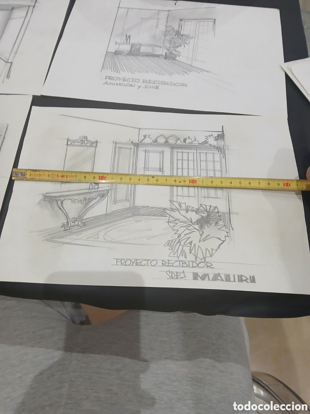 Arte: Lote de 4 dibujos decoracion - Foto 7