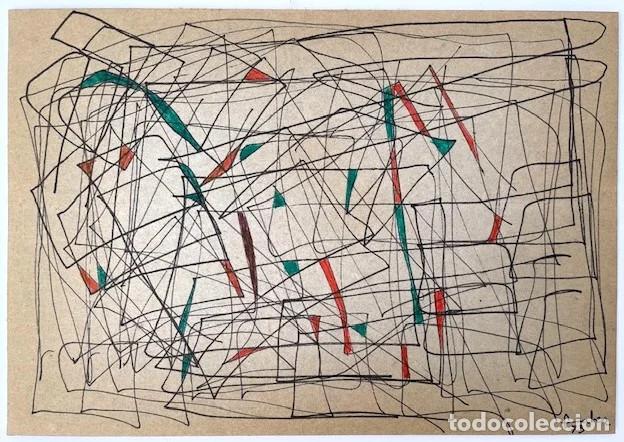 Arte: WILL FABER - T&eacute;cnica mixta firmada, 1973
