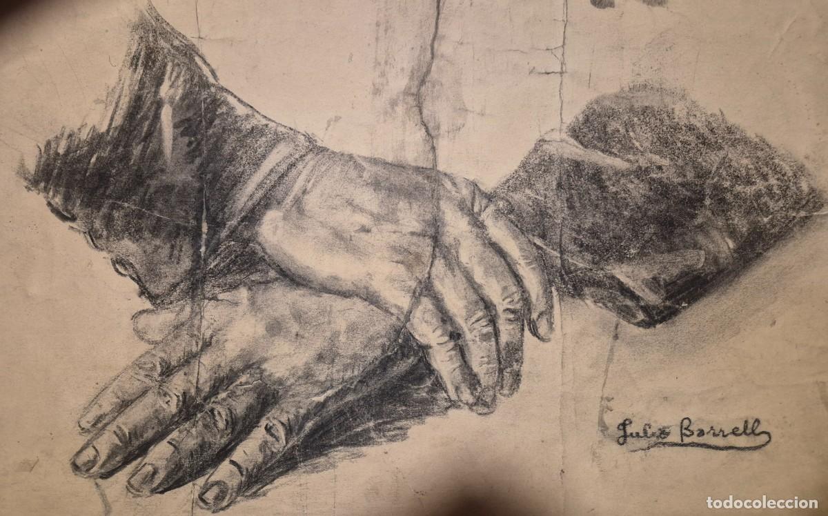 Arte: Julio Borrell i Pla Dibujos sobre cartulina Medida 51x23 cm.