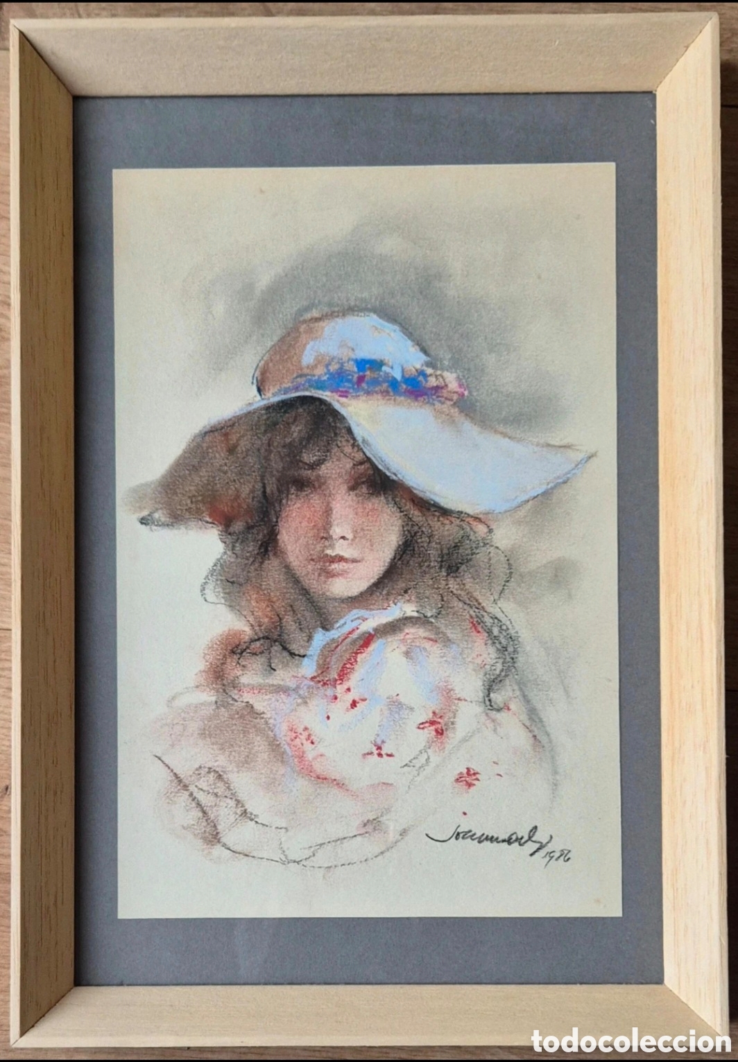 Arte: &rdquo;FIGURA CON PAMELA ROSA&rdquo; Joan Mart&iacute; Aragon&eacute;s 1936-2009