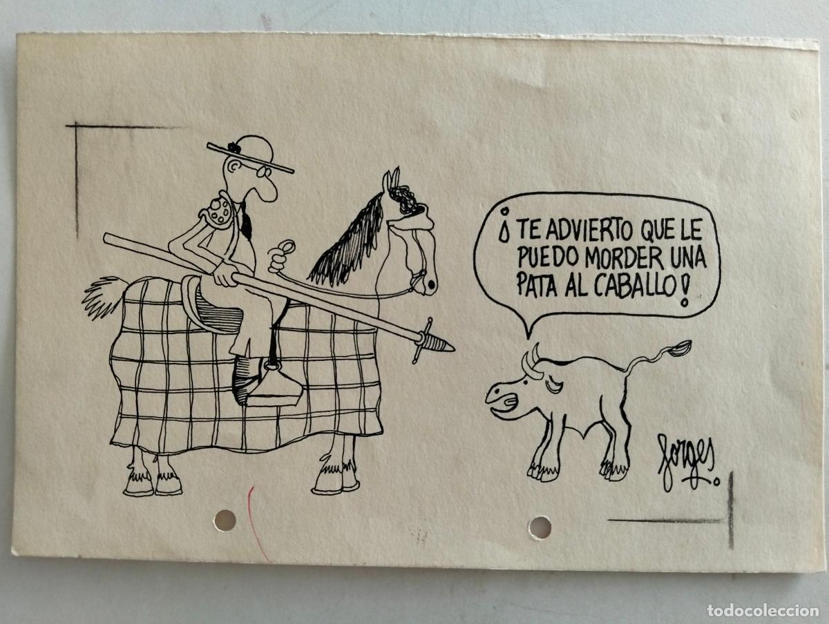 Arte: DIBUJO VI&Ntilde;ETA DE FORGES, ORIGINAL FIRMADO, A&Ntilde;OS 70, MEDIDAS 21 X 14 CTM