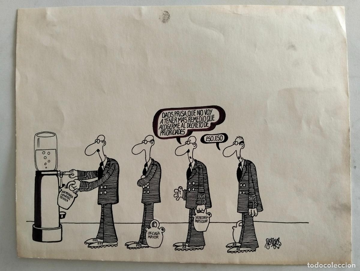 Arte: DIBUJO VI&Ntilde;ETA DE FORGES, ORIGINAL FIRMADO, A&Ntilde;OS 70, MEDIDAS 27,5 X 21 CTM