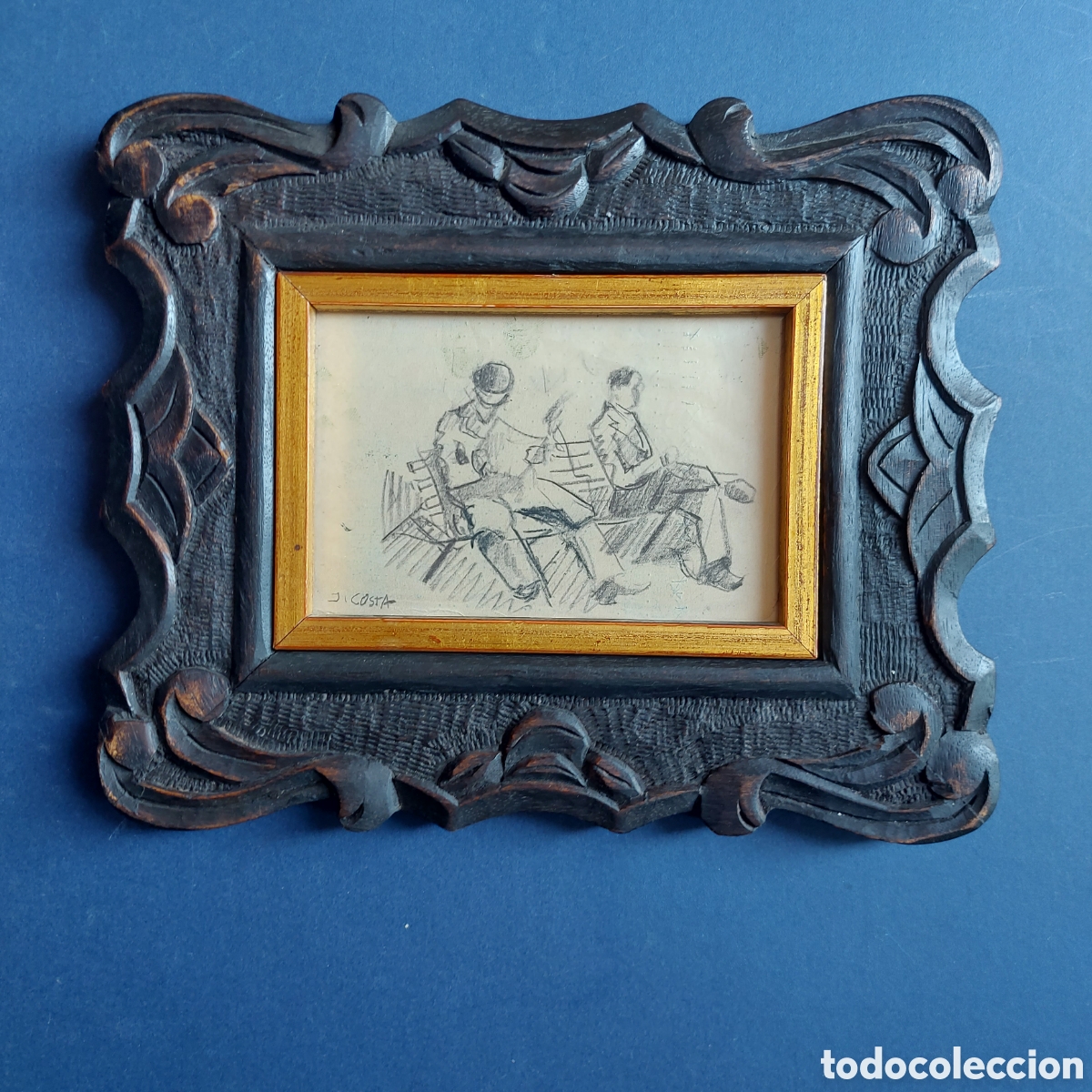 Arte: JACINT COSTA BOCETO PERSONAJES EPOCA