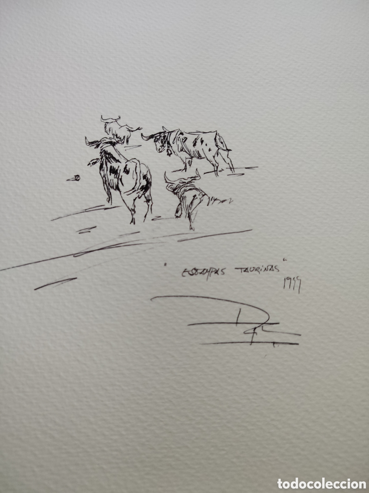 Arte: Paisajes/estampas taurinas