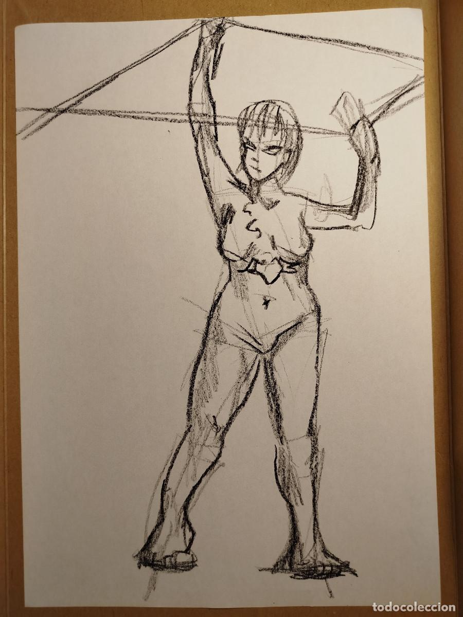 Arte: Dibujo artistico - boceto desnudo