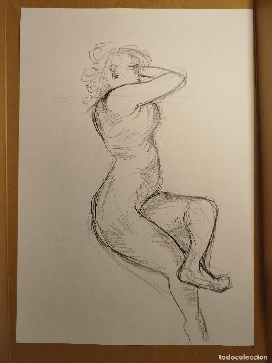 Arte: Dibujo artistico - boceto desnudo