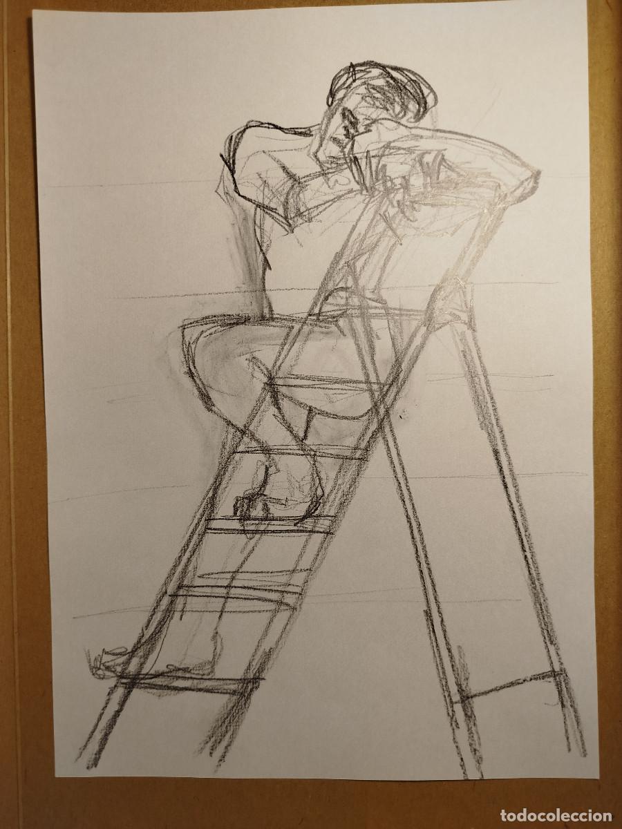 Arte: Dibujo artistico - boceto desnudo