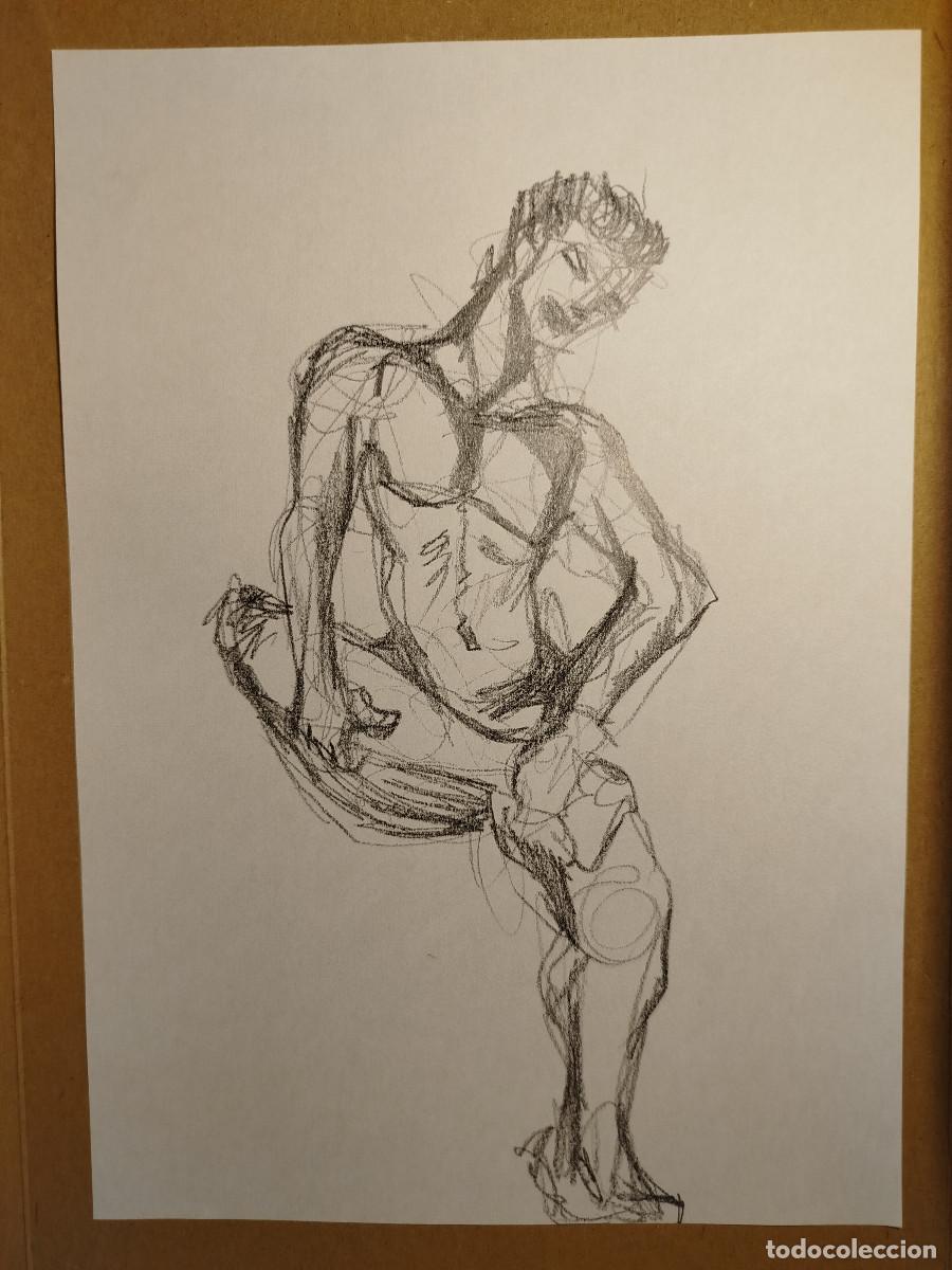 Arte: Dibujo artistico - boceto desnudo
