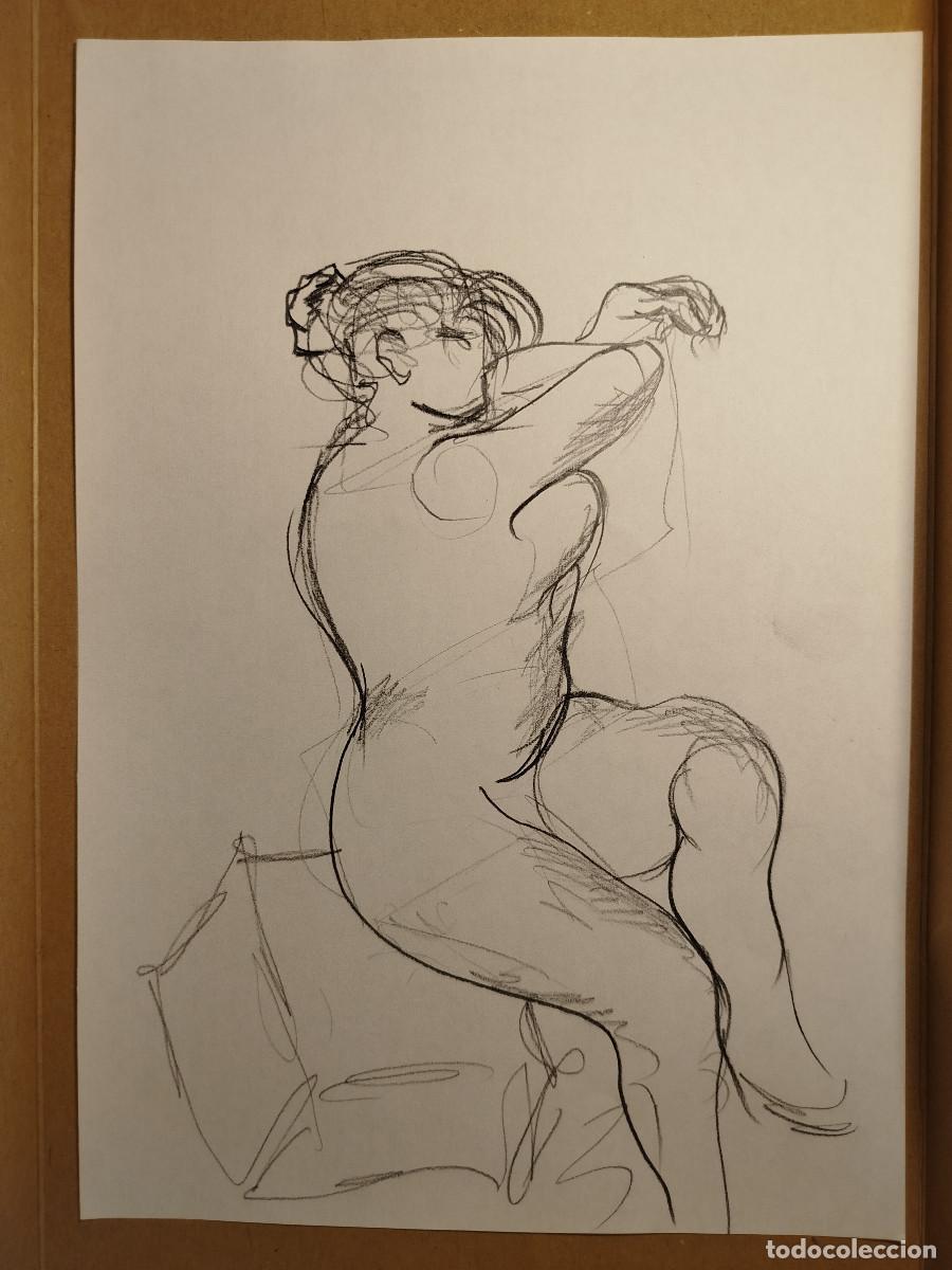 Arte: Dibujo artistico - boceto desnudo