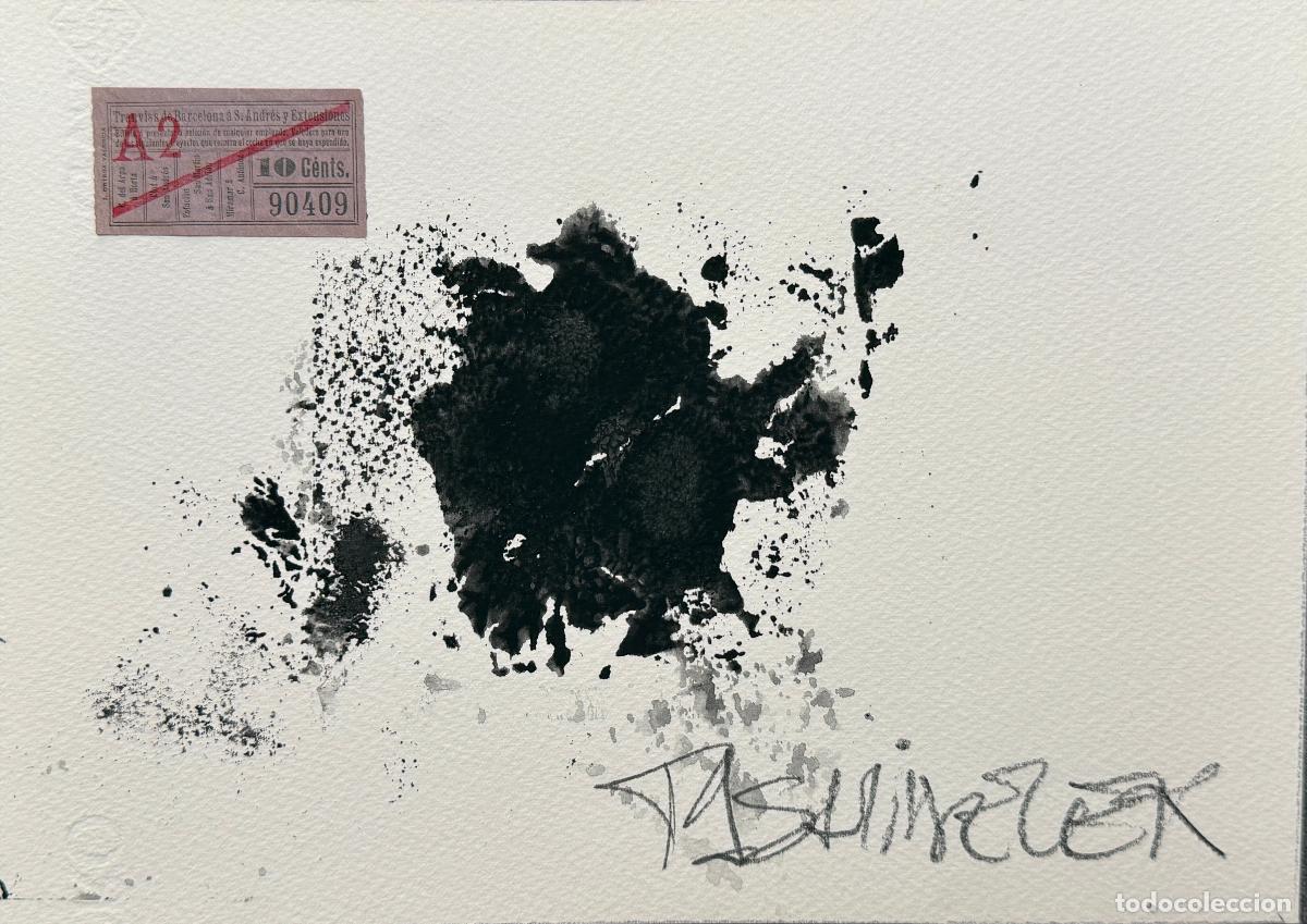 Arte: T&eacute;cnica Mixta , abstracci&oacute;n sobre papel , 2022 , firmada