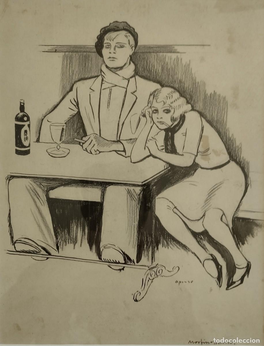Arte: Ricardo Opisso - Original A&ntilde;o 1933 - Morfinomanos
