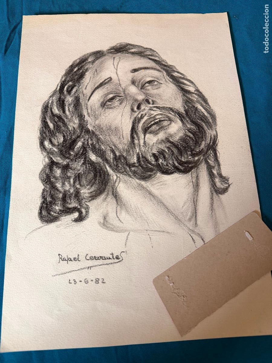 Arte: Dibujo a Carboncillo del pintor Rafael Cervantes gallardo 1982