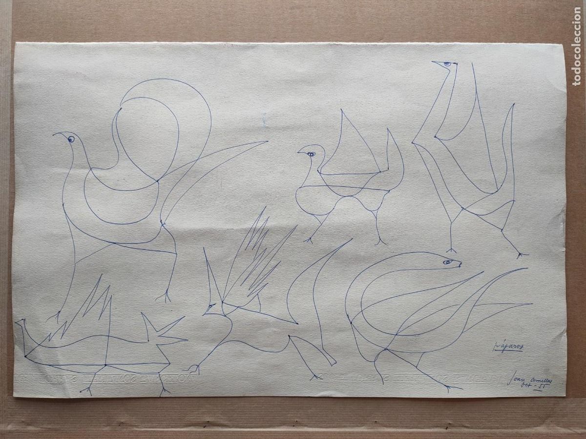 Art: Joan Comellas dibujo original firmado en 1955