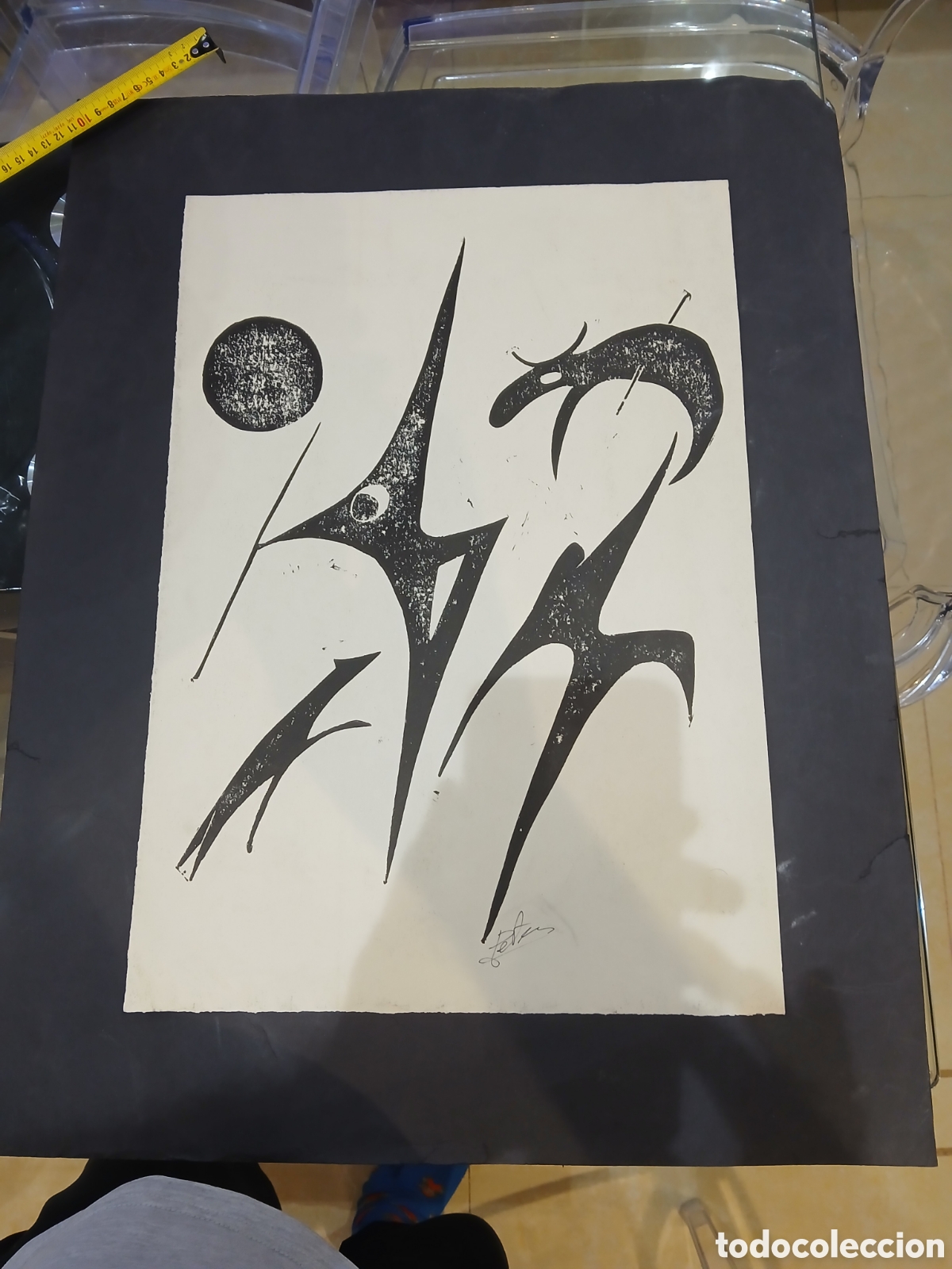 Arte: Dibujo firmado sin identificar