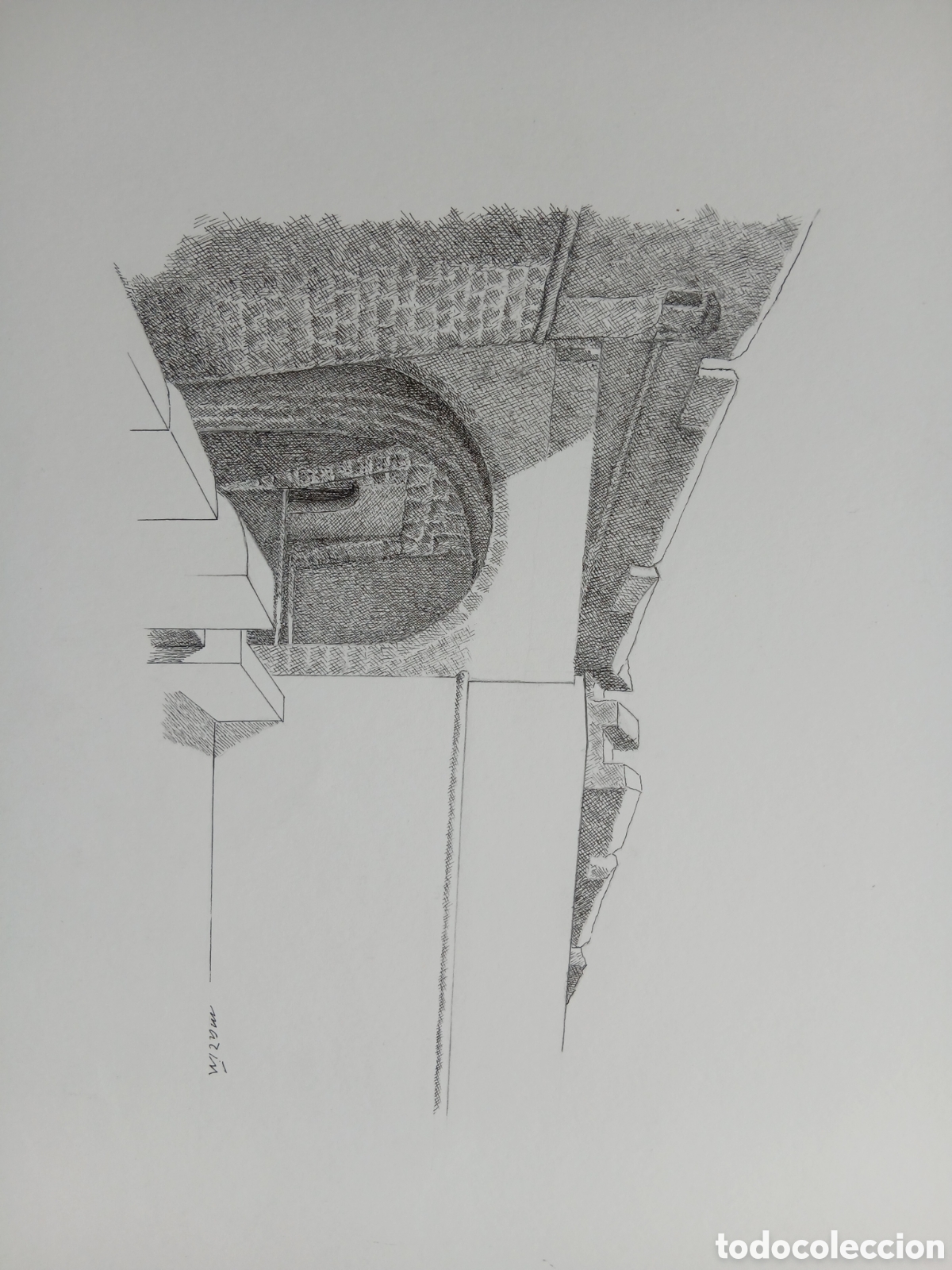 Arte: Baluarte de Cascais. Mancha 14x16.
