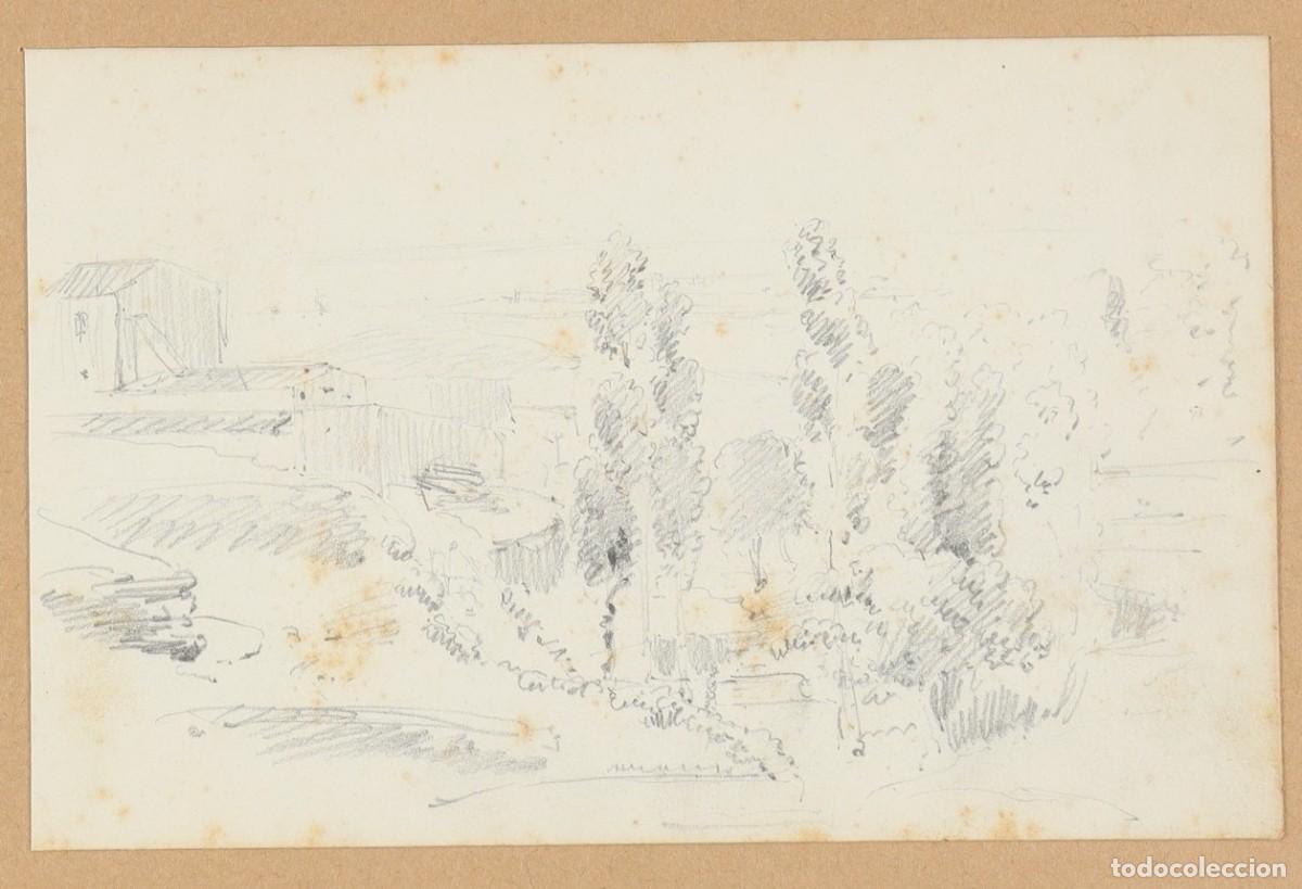 Arte: Paisaje con masia &Aacute;ngel Fatj&oacute; i Bartra