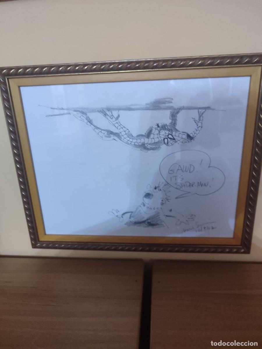 Arte: Dibujo original de Marie Severin estadounidense conocida por su trabajo para Marvel Comics.