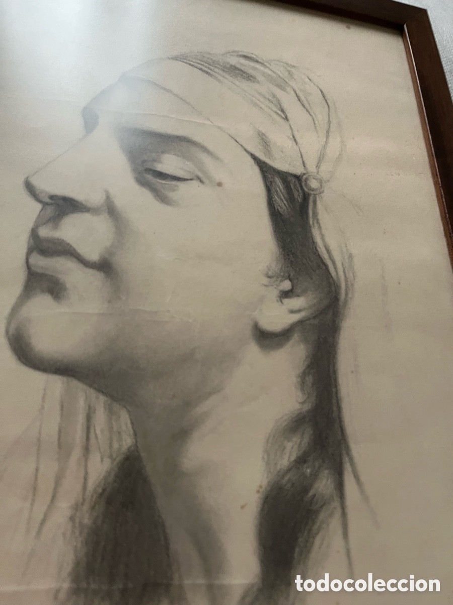 Arte: Antiguo dibujo a l&aacute;piz - Foto 2