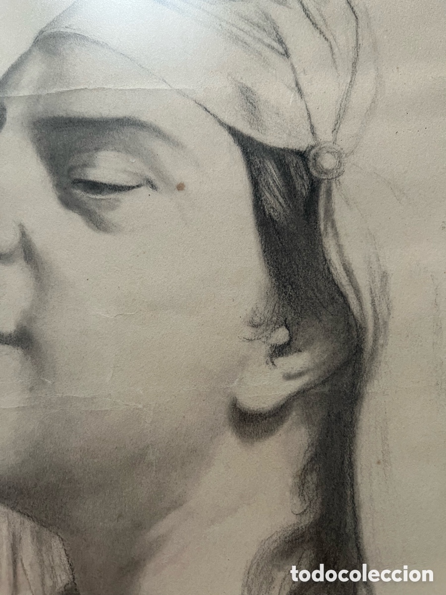 Arte: Antiguo dibujo a l&aacute;piz - Foto 4