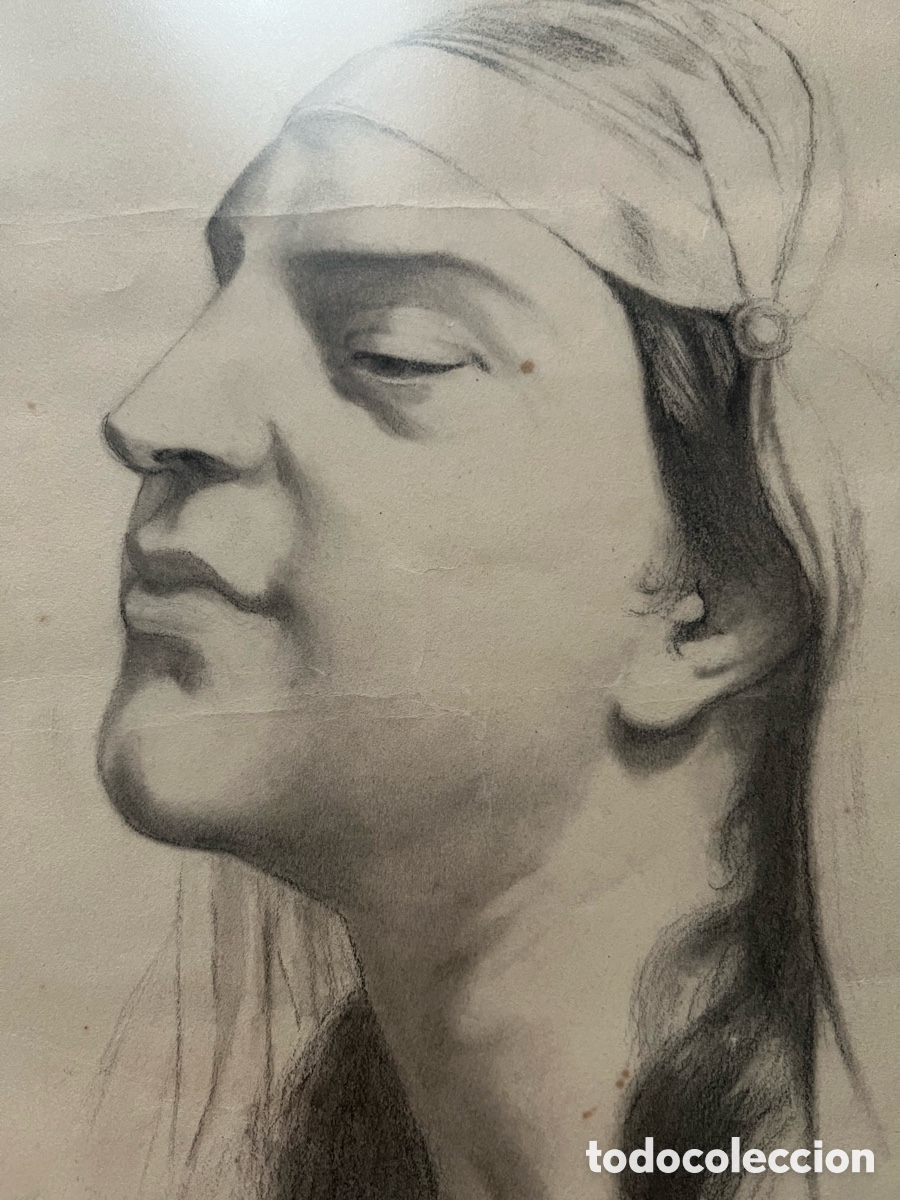 Arte: Antiguo dibujo a l&aacute;piz - Foto 5