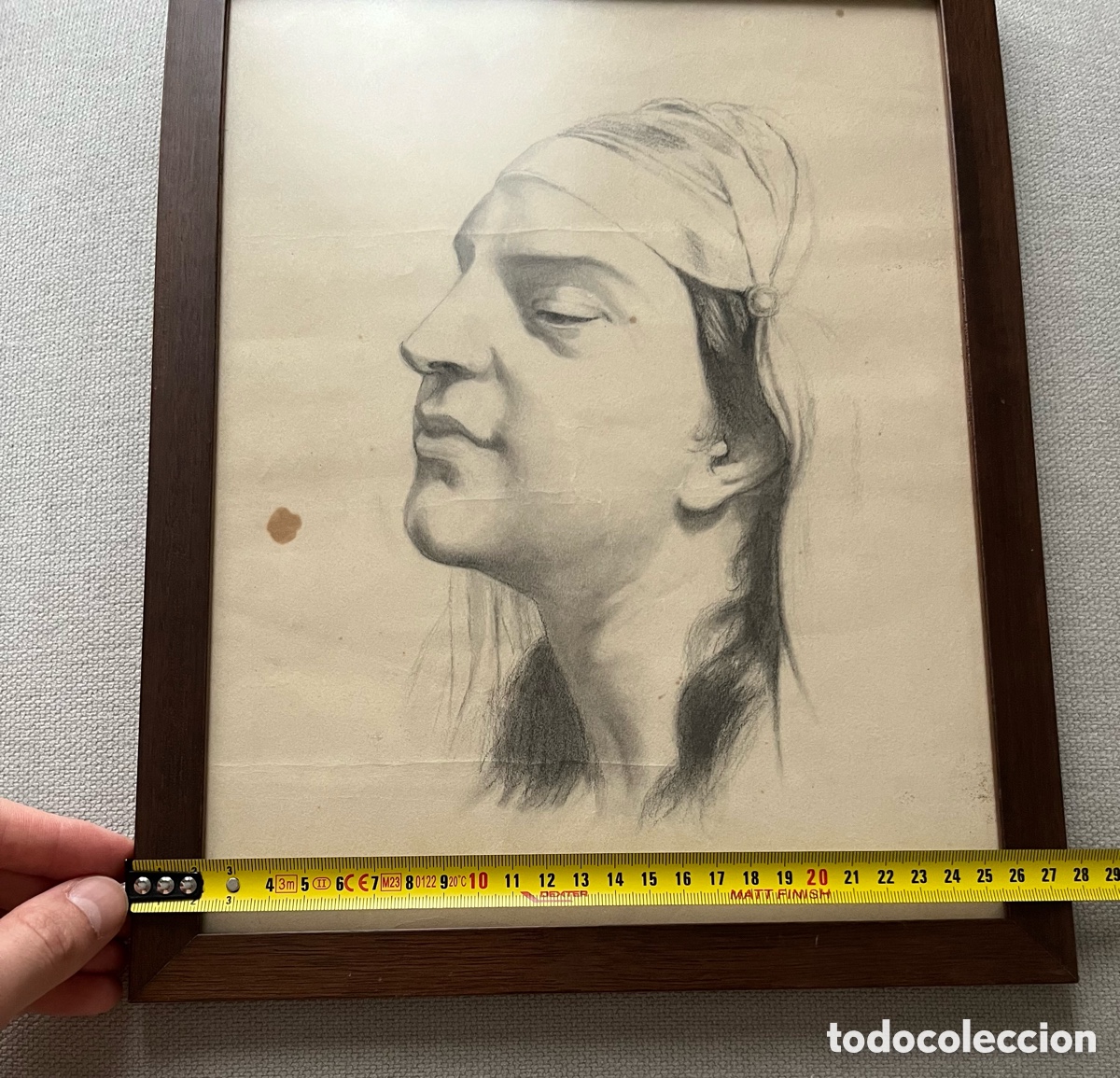 Arte: Antiguo dibujo a l&aacute;piz - Foto 8
