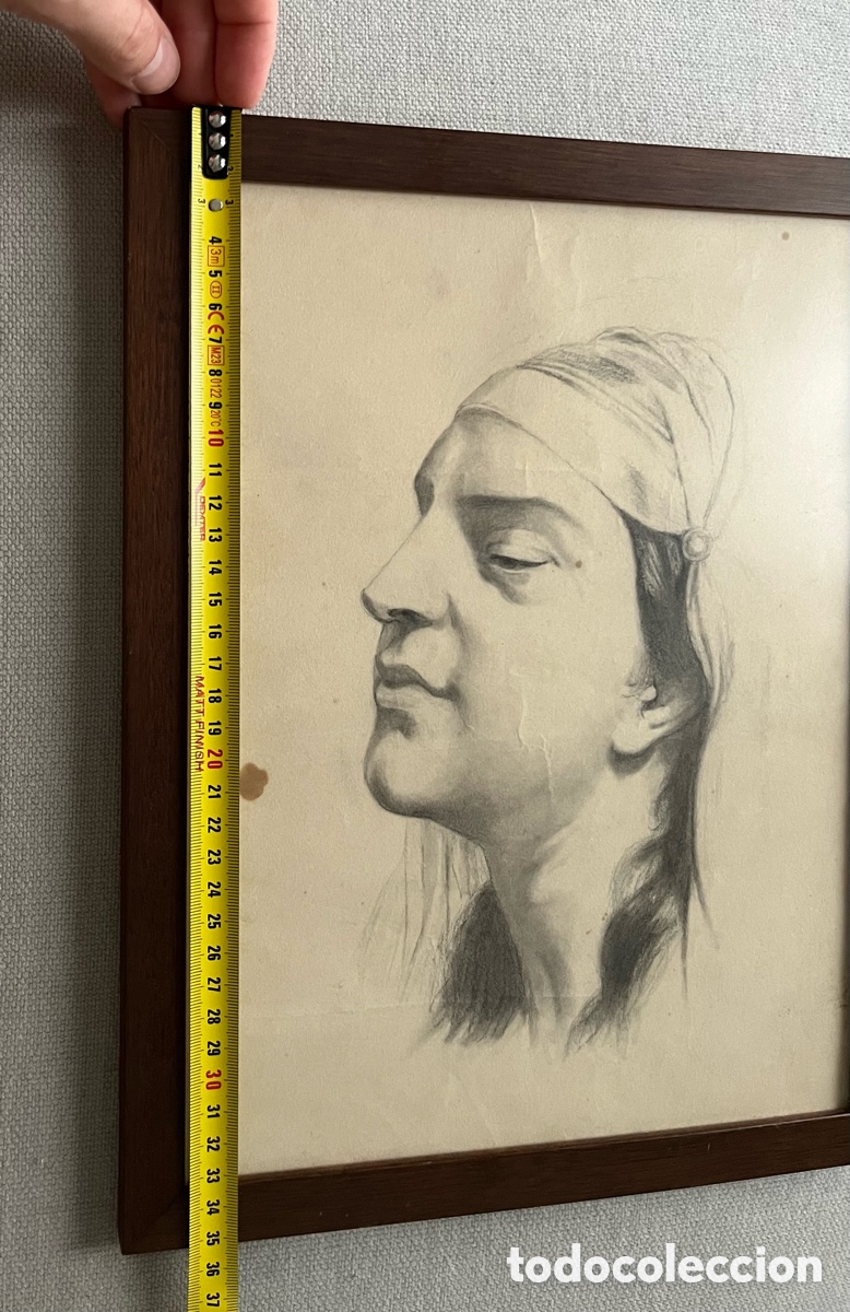 Arte: Antiguo dibujo a l&aacute;piz - Foto 9