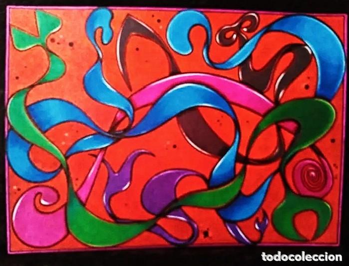 Arte: DIBUJO (ABSTRACCI&Oacute;N). * COMPOSICI&Oacute;N 6 *. (TM). De D. NAVASCU&Eacute;S. (Con VALORACI&Oacute;N CR&Iacute;TICA)
