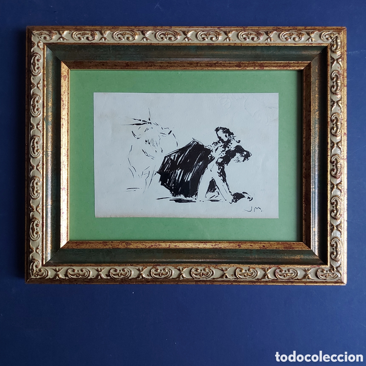 Arte: &rdquo;APUNTE DEL NATURAL PASES DE TAUROMAQUIA&rdquo;