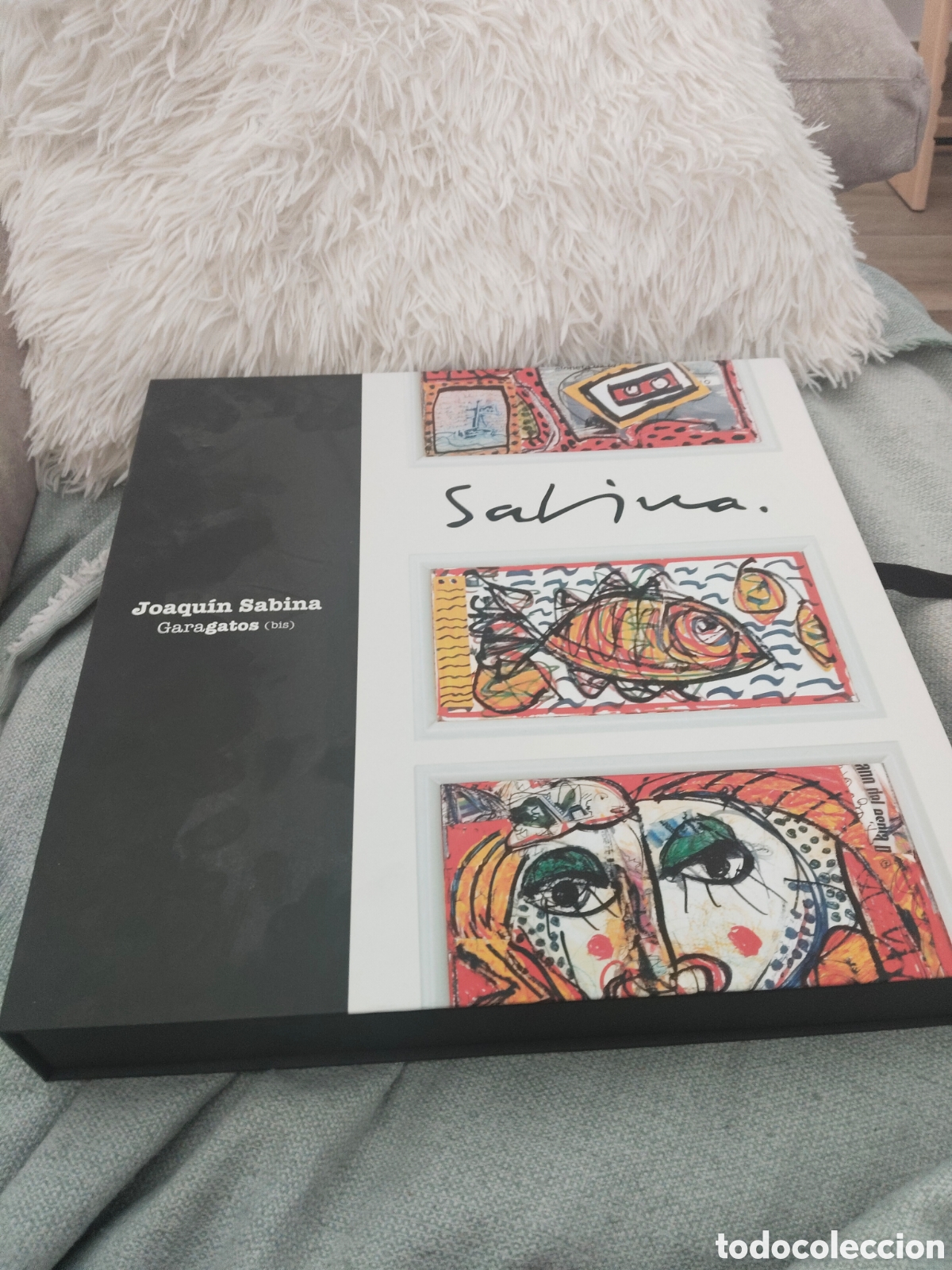 Arte: Libro de Artista &rdquo;Garagatos (bis)&rdquo; Joaqu&iacute;n Sabina - Edici&oacute;n Limitada Artika (Nuevo / Precintado)