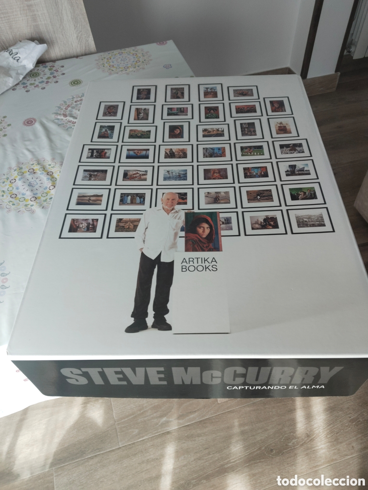 Arte: Obra de Arte / Libro Limitado &rdquo;Steve McCurry: Capturando el alma&rdquo; - Artika (Completo)